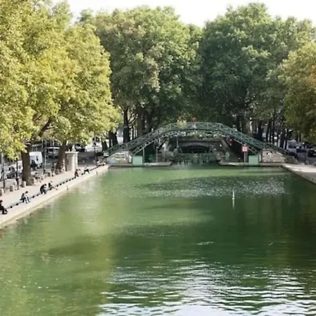 Elégant Divine Sun Quartier Canal St Martin Appartamento *